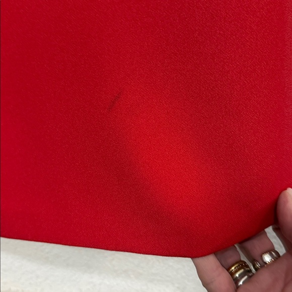 Veronica Beard Red Taren Wide Leg Trouser in Red Size 4 - Picture 14 of 14